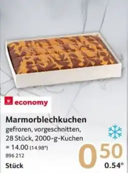 Selgros economy Marmorblechkuchen Angebot