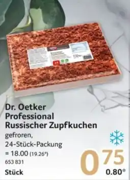 Selgros Dr. Oetker Professional Russischer Zupfkuchen Angebot