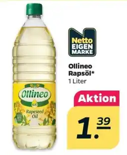 Netto Ollineo Rapsöl Angebot
