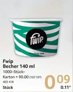 Selgros Fwip Becher Angebot