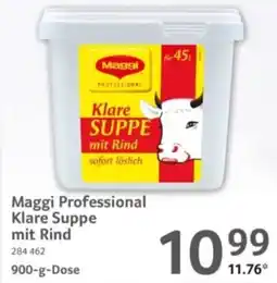 Selgros Maggi Professional Klare Suppe mit Rind Angebot