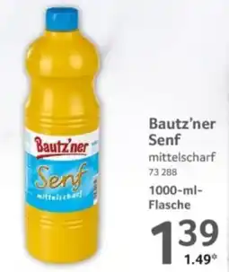 Selgros Bautz'ner Senf mittelscharf Angebot
