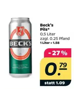 Netto Beck's Pils Angebot