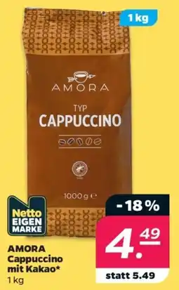 Netto AMORA Cappuccino mit Kakao* Angebot
