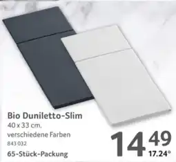 Selgros Bio Duniletto-Slim Angebot