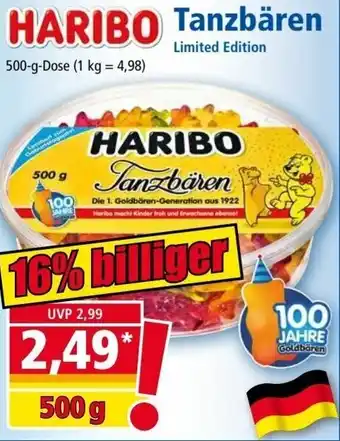 Norma Haribo Tanzbären 500g Angebot