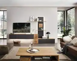 Möbel Inhofer witlake Wohnwand Angebot