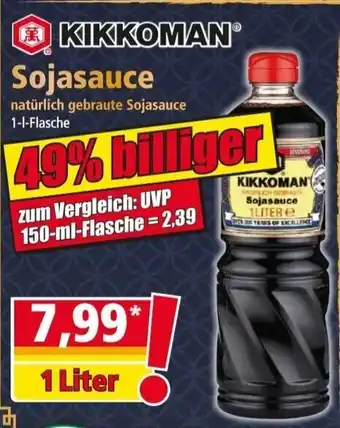 Norma Kikkoman Sojasauce 1L Angebot