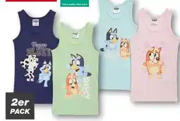 KiK Bluey Kinder Unterhemden Angebot
