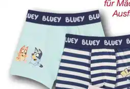 KiK Bluey Kinder Retroshorts 2er-Pack Angebot