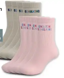 Woolworth Kinder Socken Schulkind 2er Pack Angebot