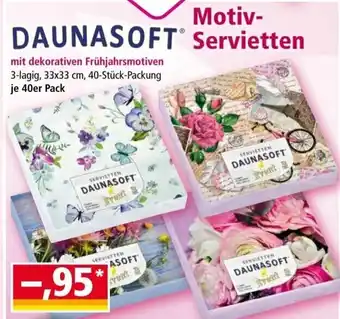 Norma Daunasoft Motiv Servietten Angebot