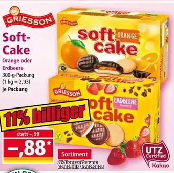 Norma Griesson Soft Cake 300g Angebot