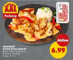 PENNY MÜHLENHOF Frisches Puten-Gulasch Angebot