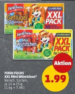 PENNY FERDI FUCHS XXL Mini Würstchen Angebot