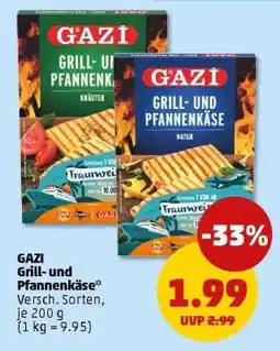 PENNY GAZI Grill- und Pfannenkäse Angebot