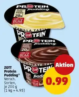PENNY ZOTT Protein Pudding Angebot