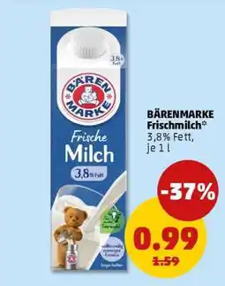 PENNY BÄRENMARKE Frischmilch Angebot