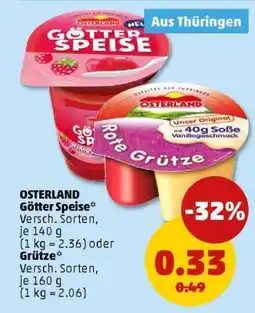 PENNY OSTERLAND Götter Speise Angebot