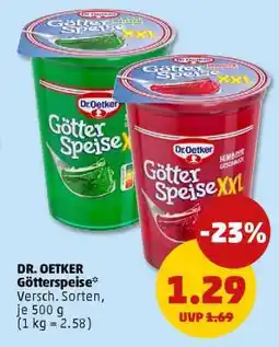 PENNY Dr Oetker Götterspeise Angebot