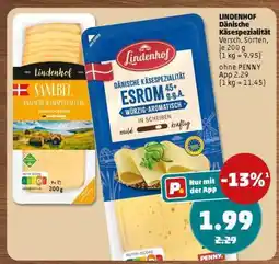 PENNY LINDENHOF Dänische Käsespezialität Angebot