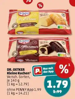 PENNY DR. OETKER Kleine Kuchen Angebot