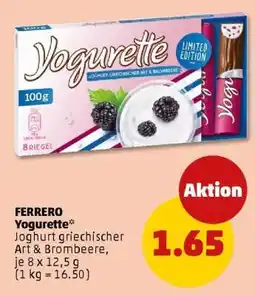 PENNY Ferrero Yogurette Angebot