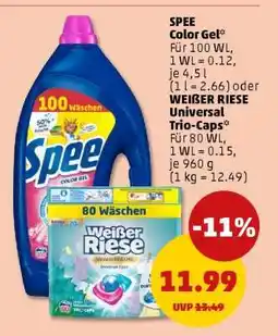 PENNY WEISSER RIESE Universal Trio-Caps Angebot