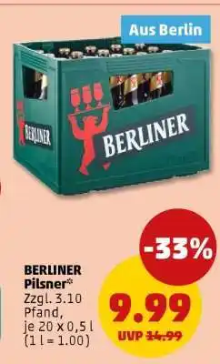 PENNY BERLINER Pilsner Angebot