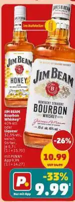 PENNY Jim Beam Bourbon-Whiskey Angebot