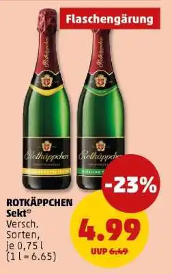 PENNY ROTKÄPPCHEN Sekt Angebot