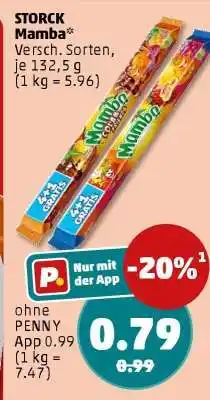 PENNY STORCK Mamba Angebot