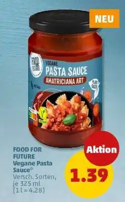 PENNY FOOD FOR FUTURE Vegane Pasta Sauce Angebot
