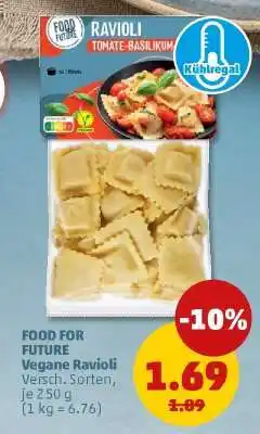 PENNY FOOD FOR FUTURE Vegane Ravioli Angebot