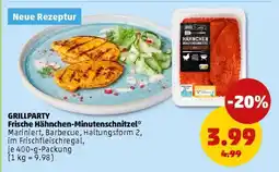 PENNY GRILLPARTY Frische Hähnchen-Minutensteaks Angebot