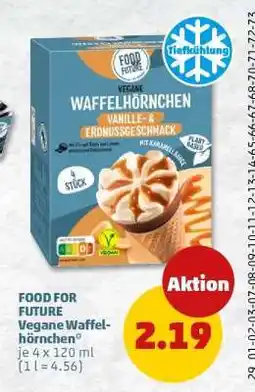 PENNY FOOD FOR FUTURE Vegane Waffelhörnchen Angebot