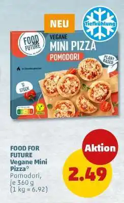 PENNY FOOD FOR FUTURE Vegane Mini Pizza Angebot
