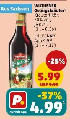 PENNY WILTHENER Gebirgskräuter Angebot