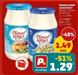 PENNY MIRACEL WHIP Salatcreme Angebot
