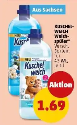 PENNY KUSCHEL-WEICH Weichspüler Angebot