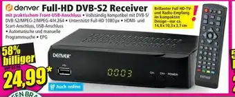 Norma Denver Full HD DVB-S2 Receiver Angebot