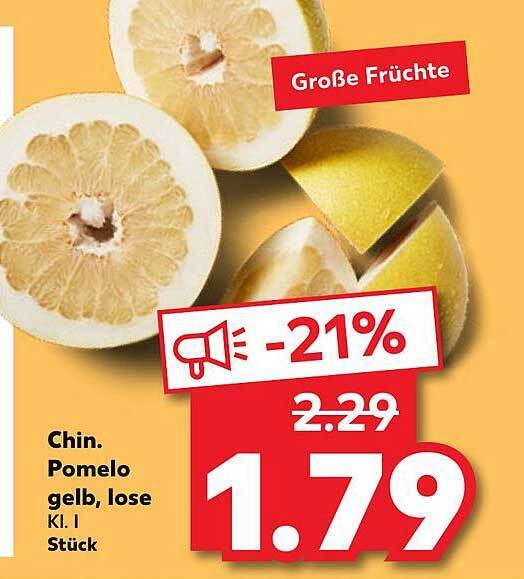 Chin. Pomelo Gelb, Lose Angebot bei Kaufland