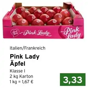 CAP Markt Pink Lady Äpfel 2kg Angebot