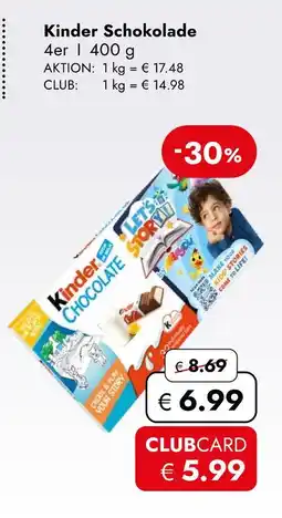 Travel Free Kinder schokolade Angebot