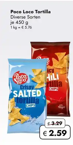 Travel Free Poco loco tortilla Angebot
