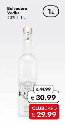 Travel Free Belvedere vodka Angebot