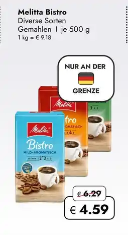 Travel Free Melitta bistro Angebot