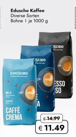Travel Free Eduscho kaffee Angebot