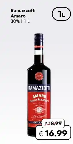 Travel Free Ramazzotti amaro Angebot
