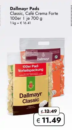 Travel Free Dallmayr pads Angebot